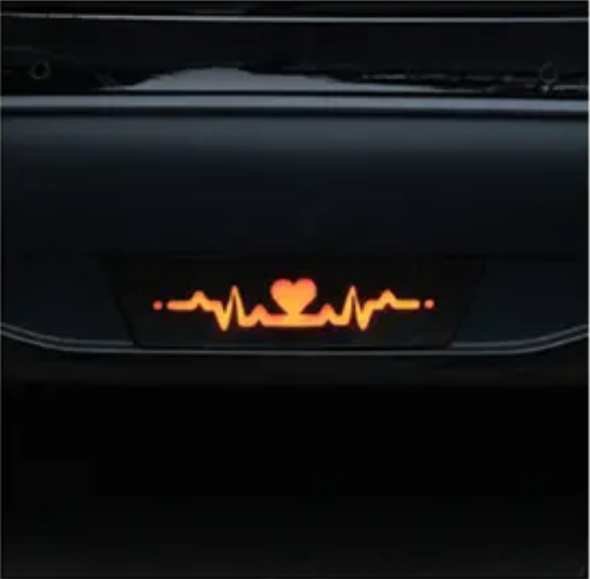 Model Y Pilot Center Tail Lights - Pulse Beaping Style